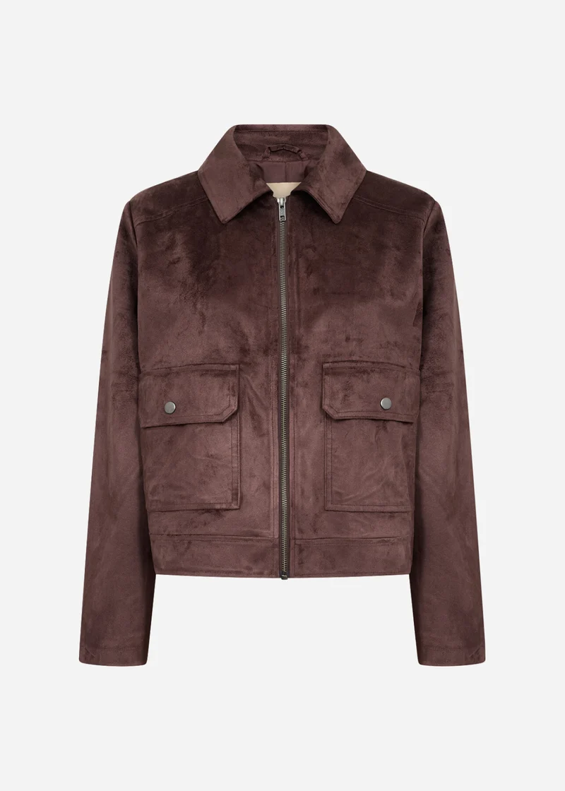 SC-HAJRA 1 Jacke Dunkle Pflaume