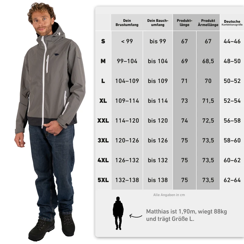 Vertex Jacket - Reflektierende Funktionsjacke für Outdoor Aktivitäten