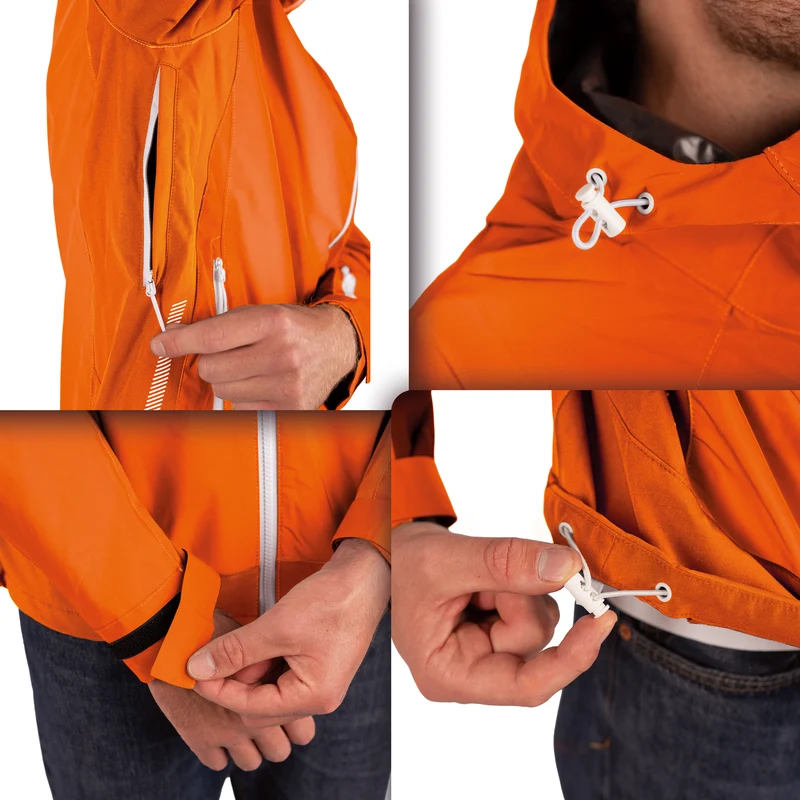 Vertex Jacket - Reflektierende Funktionsjacke für Outdoor Aktivitäten