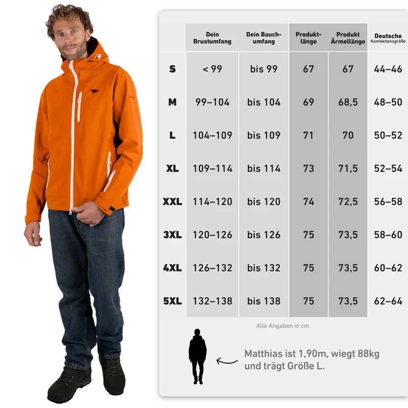 Vertex Jacket - Reflektierende Funktionsjacke für Outdoor Aktivitäten