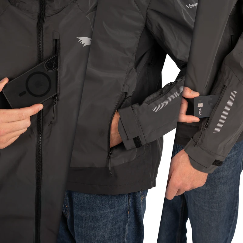 Vertex Jacket - Reflektierende Funktionsjacke für Outdoor Aktivitäten
