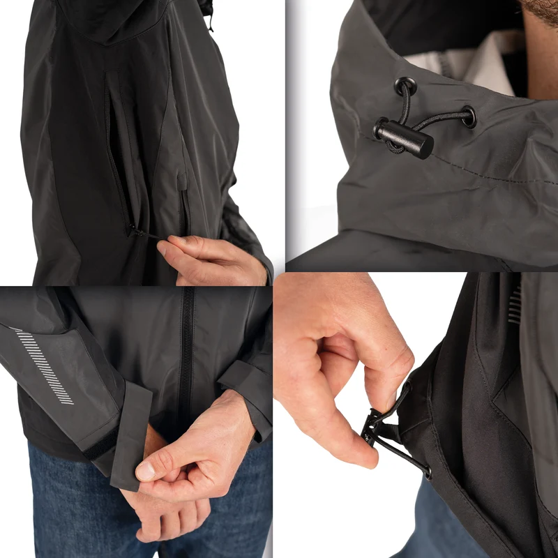 Vertex Jacket - Reflektierende Funktionsjacke für Outdoor Aktivitäten