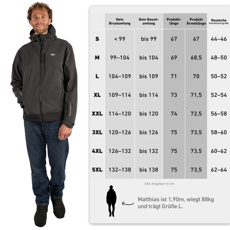 Vertex Jacket - Reflektierende Funktionsjacke für Outdoor Aktivitäten