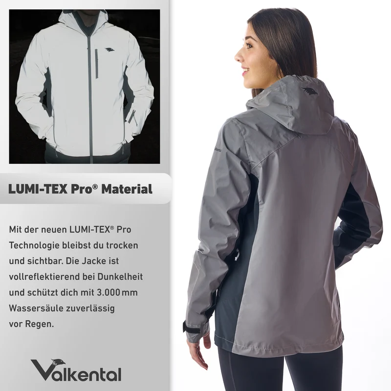 Vertex Jacket - Reflektierende Funktionsjacke für Outdoor Aktivitäten