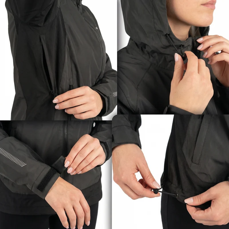 Vertex Jacket - Reflektierende Funktionsjacke für Outdoor Aktivitäten