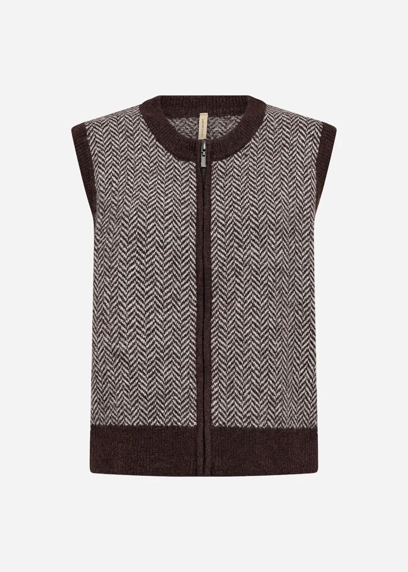 SC-NESSIE 74 - YD Weste Dunkle Pflaume