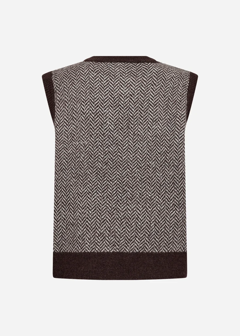 SC-NESSIE 74 - YD Weste Dunkle Pflaume