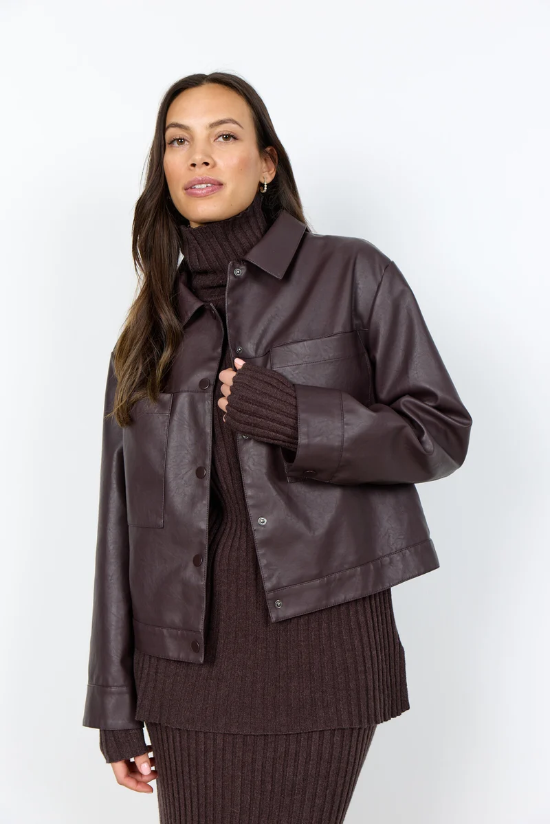 SC-GUNILLA 11 Jacke Dunkle Pflaume