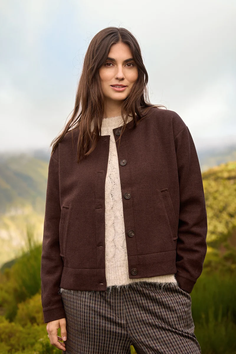 SC-VAGNA 8 Jacke Dunkle Pflaume