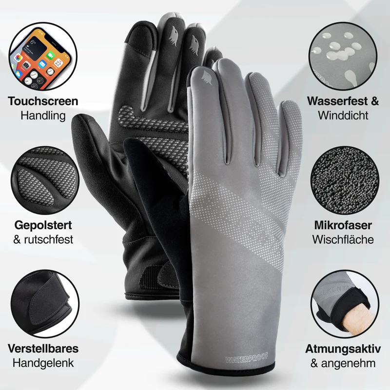 GloRider V2 Ultra - Wasserdichter Winterhandschuh mit 3M Isolation