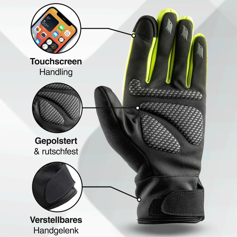 GloRider V2 Flex - Wasserfester Übergangshandschuh mit Grip