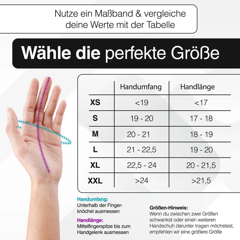 GloRider V2 Flex - Wasserfester Übergangshandschuh mit Grip