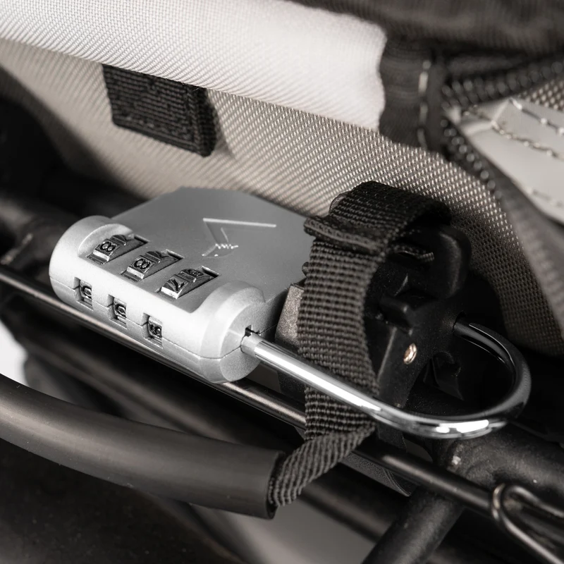 QuickLock - Zahlenschloss zum Abschließen von Fahrradtaschen