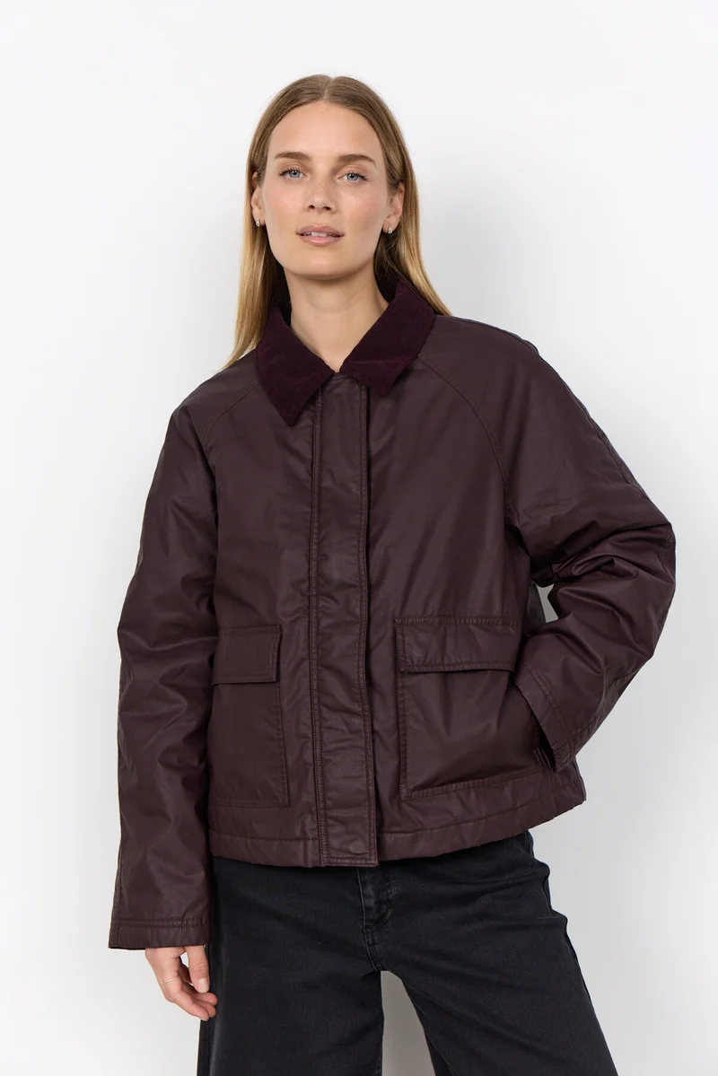 SC-GIA 1 Jacke Dunkle Pflaume