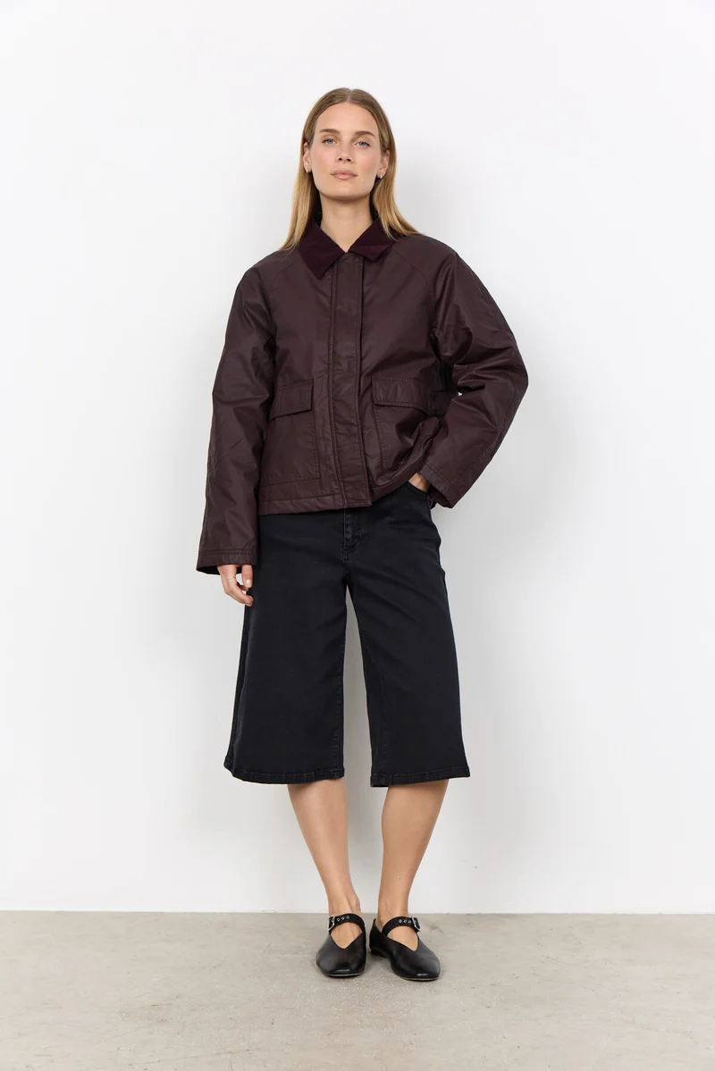 SC-GIA 1 Jacke Dunkle Pflaume