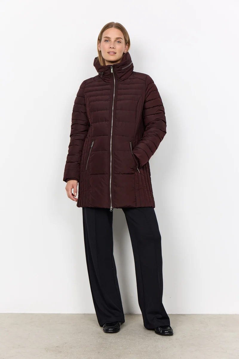 SC-NINA 1 Jacke Dunkle Pflaume