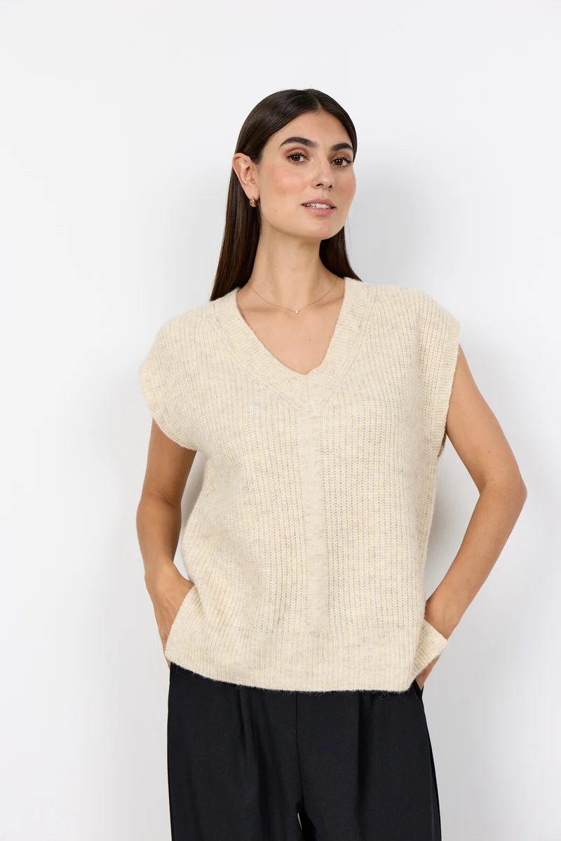 SC-GERMAINE 6 Weste Creme