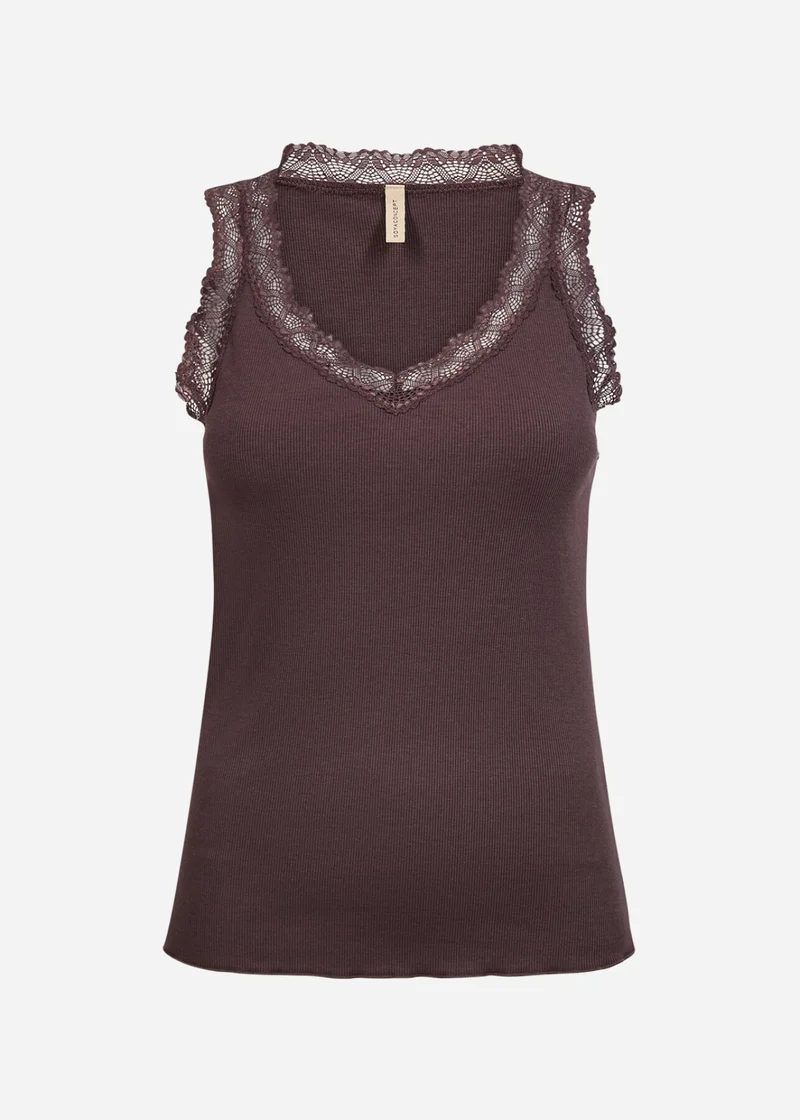 SC-CHANILLA 1 Top Dunkle Pflaume
