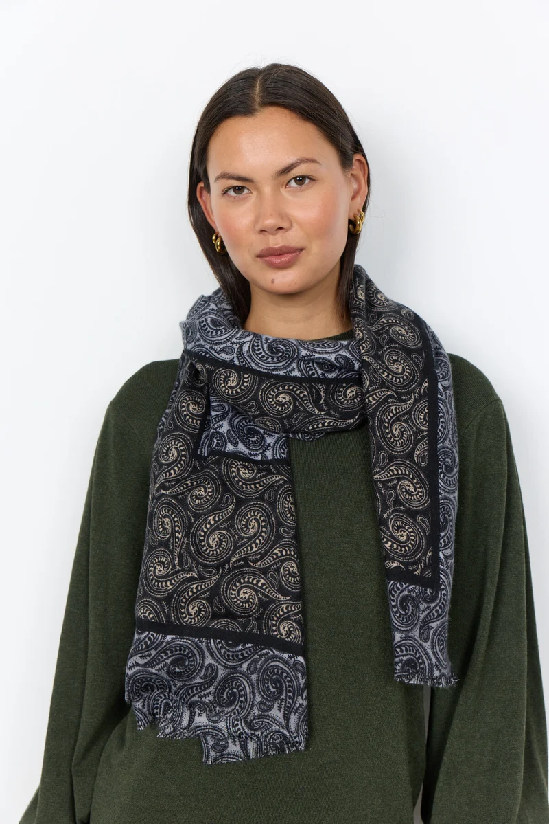 SC-HOSNA AOP 1 Schal Schwarz