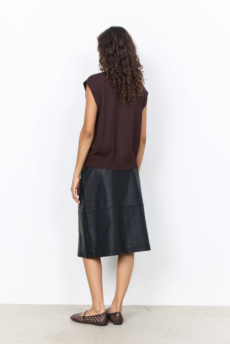 SC-DOLLIE 827 Weste Dunkle Pflaume