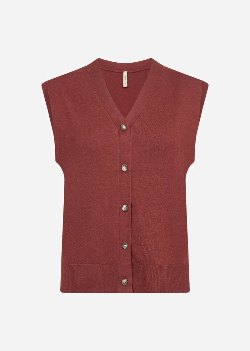 SC-DOLLIE 827 Weste Rubinrot