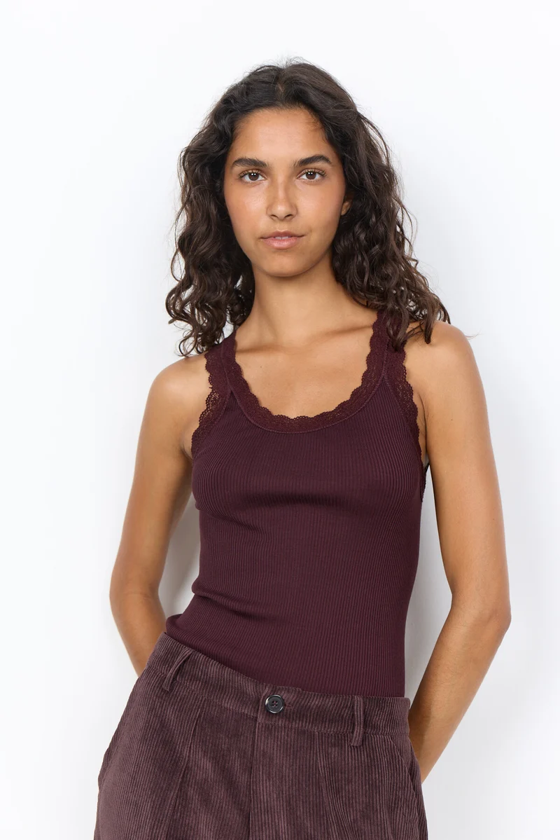 SC-SARONA 1 Top Dunkle Pflaume