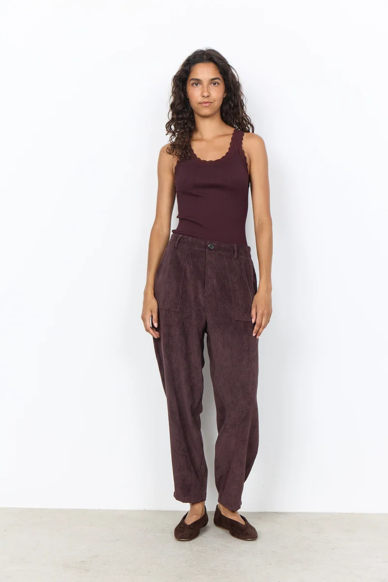 SC-SARONA 1 Top Dunkle Pflaume