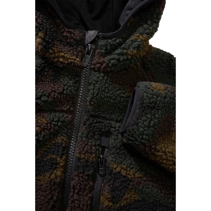 Kinder Jacke Kids Teddyfleece Jacke Hooded