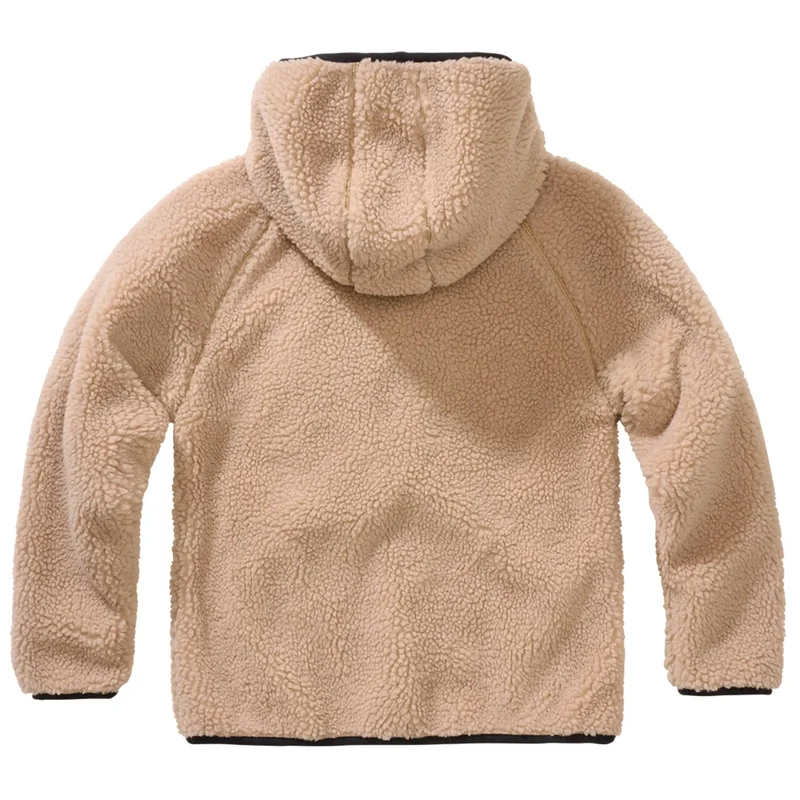 Kinder Jacke Kids Teddyfleece Jacke Hooded