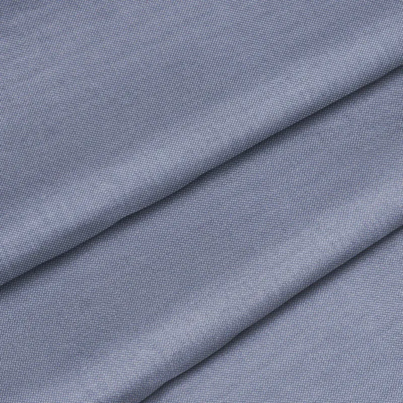 Wasserabweisender Stoff Oxford - Grau-Blau