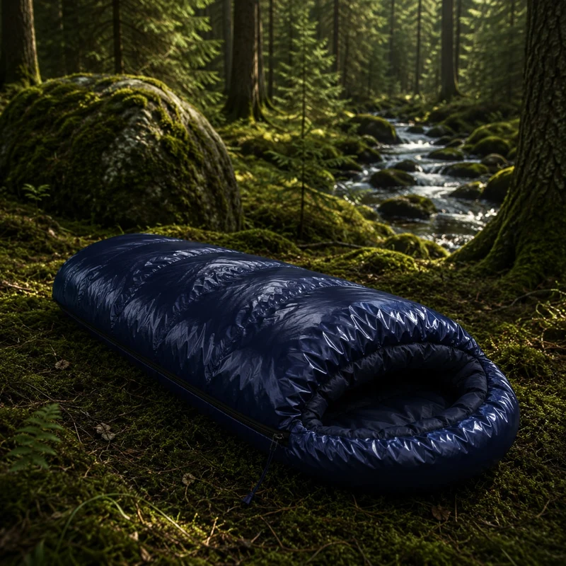 Wasserdichter Stoff - PUMI Jacke - Navy