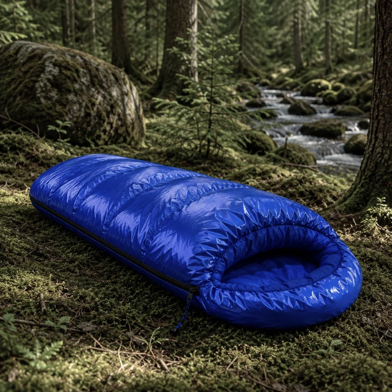 Wasserdichter Stoff - PUMI Jacke - Kornblumenblau