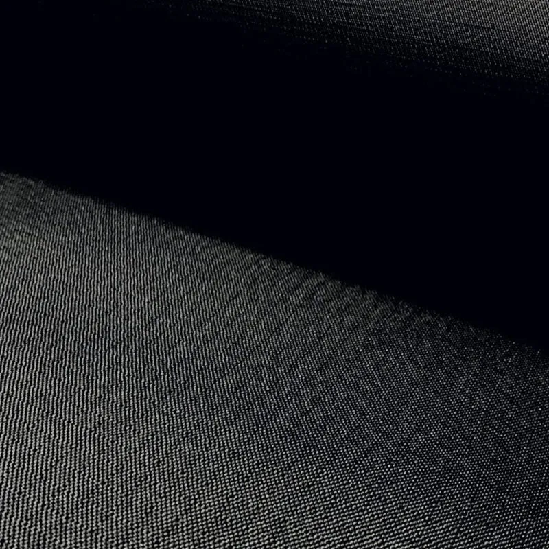 Wasserabweisender Stoff RIPSTOP TPU UV-beständig - Schwarz