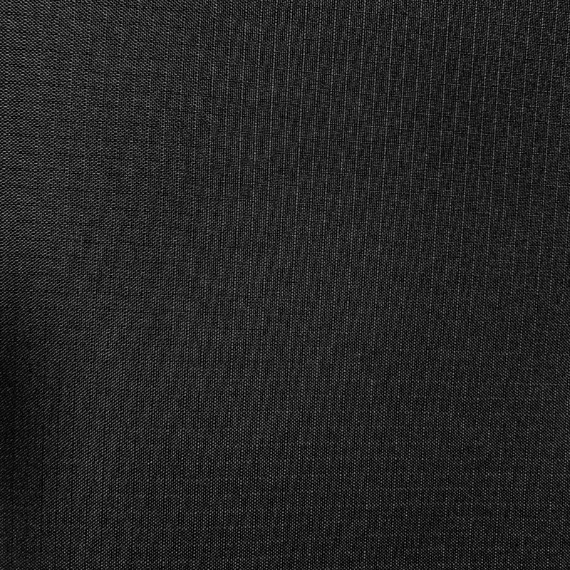 Wasserabweisender Stoff RIPSTOP PVC - Schwarz