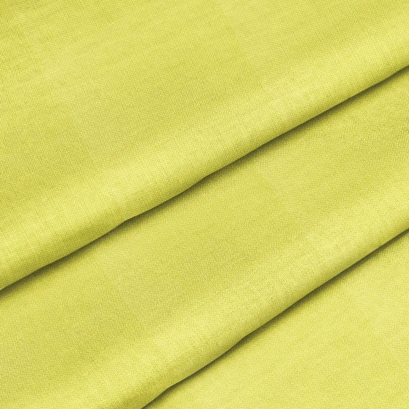 Wasserabweisender Stoff Oxford - Neonlimette