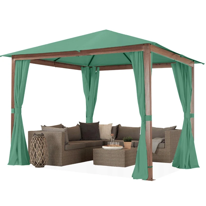 Wasserabweisender Stoff Oxford - Mint