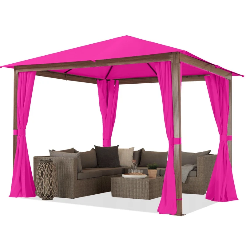 Wasserabweisender Stoff Oxford - Candy Pink