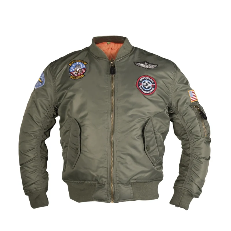 Kinder Fliegerjacke MA1 Kids mit Abzeichen