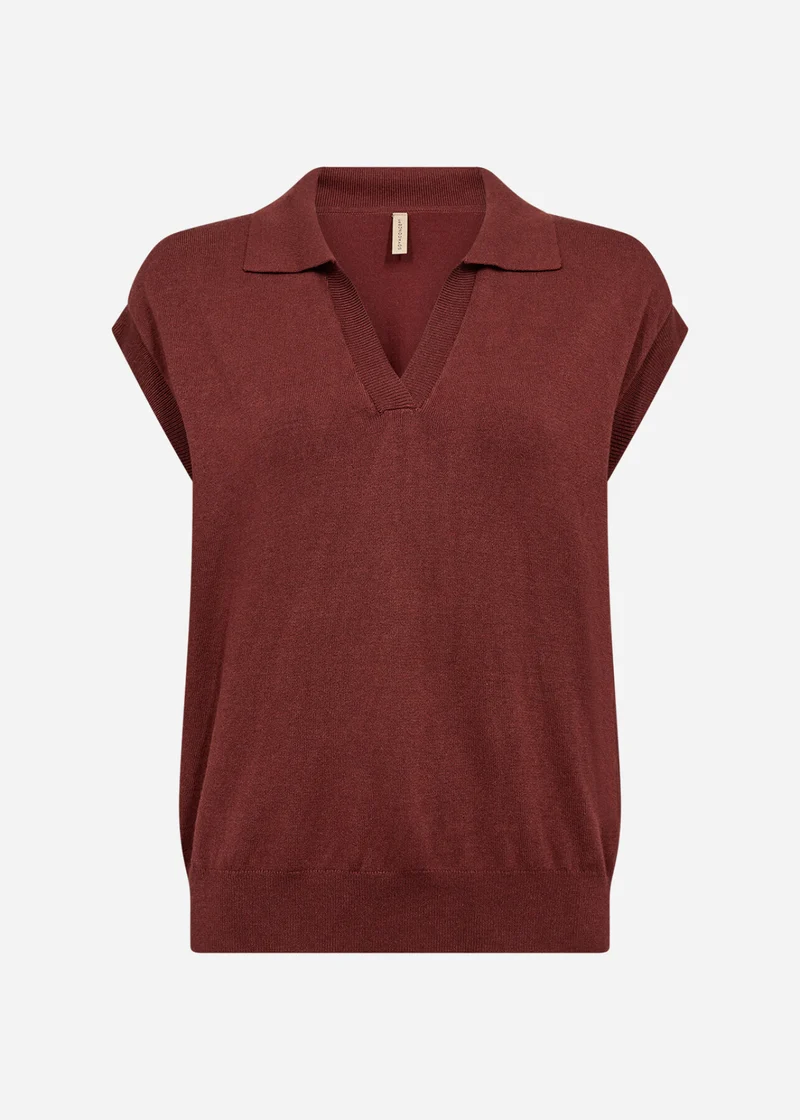SC-DOLLIE 826 Weste Rubinrot