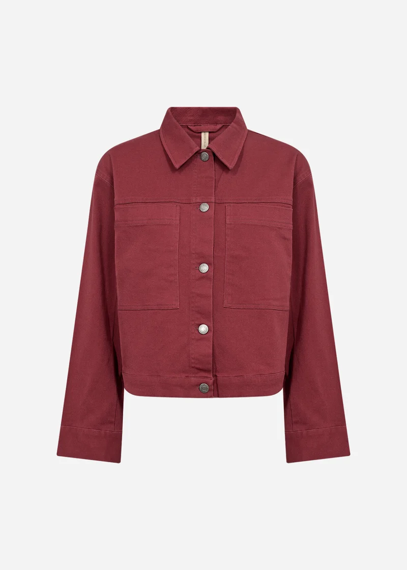SC-BESS 1 Jacke Dunkelrot