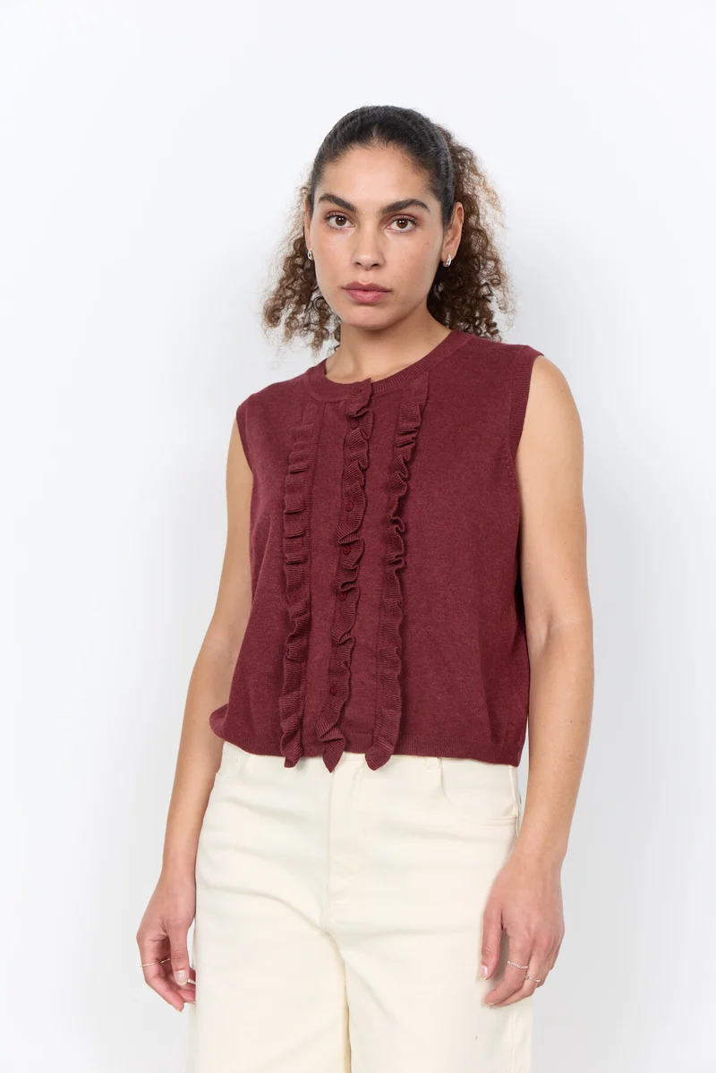 SC-DOLLIE 824 Weste Dunkelrot