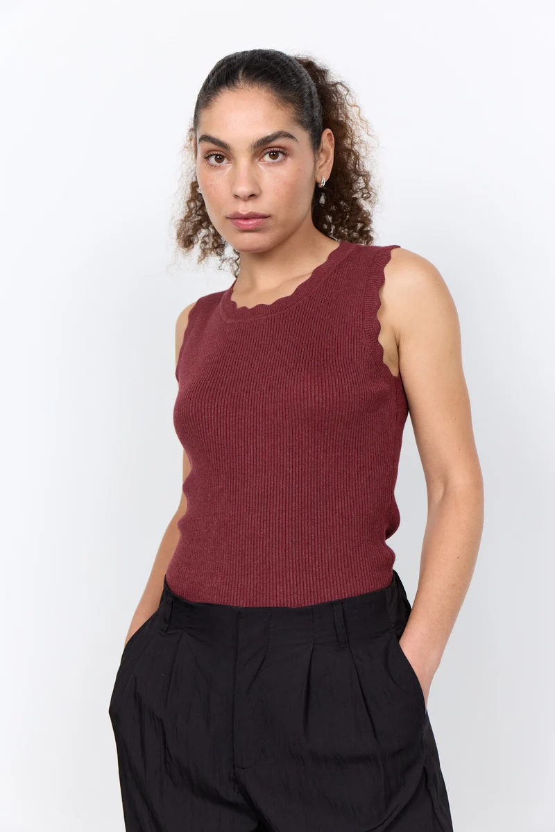 SC-DOLLIE 789 Top Dunkelrot