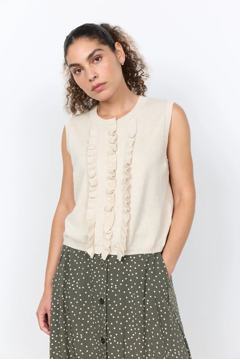 SC-DOLLIE 824 Weste Creme