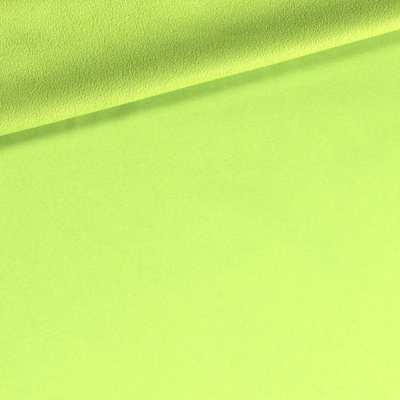 Softshellstoff - Limette