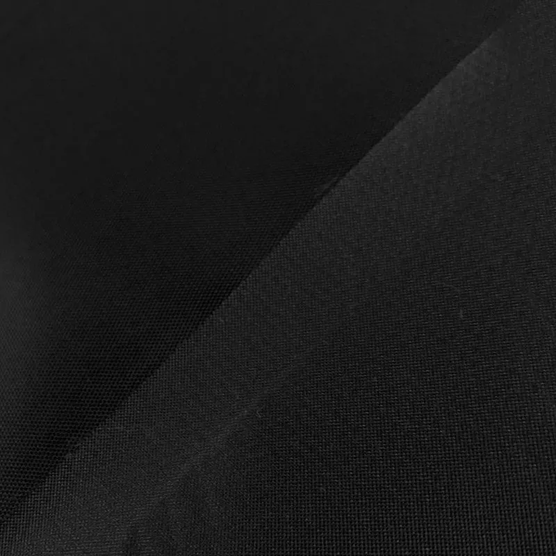 Nylonstoff - 200D WEICHES PVC - Schwarz