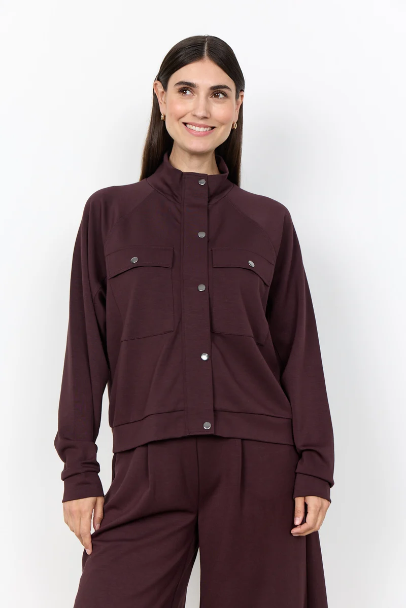 SC-BANU 320 Jacke Dunkle Pflaume