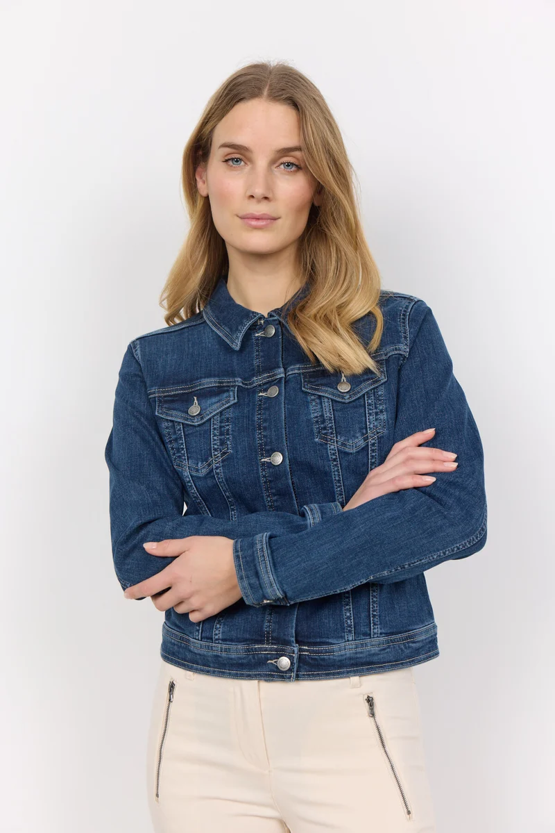 SC-KIMBERLY 3 Jacke Dunkel denim