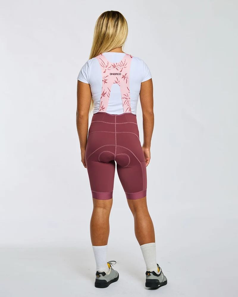 QOM Bib | Wild ginger/Pink Palm