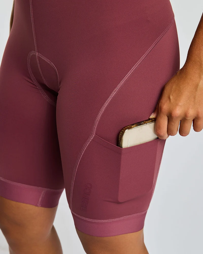 QOM Bib | Wild ginger/Pink Palm