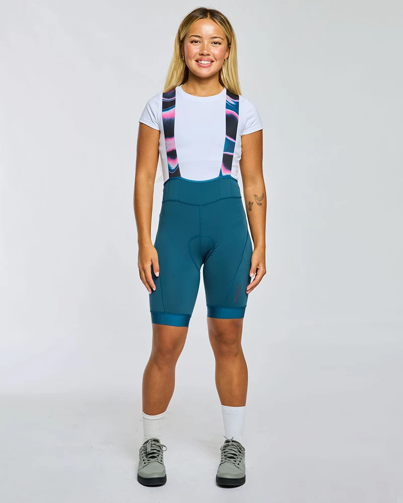 QOM Bib | Morrocan Blue/Aurora